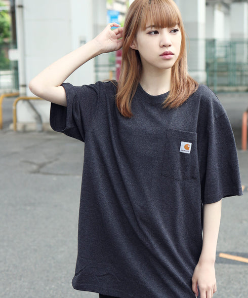H163 / 着用サイズ:M Carbon Heather